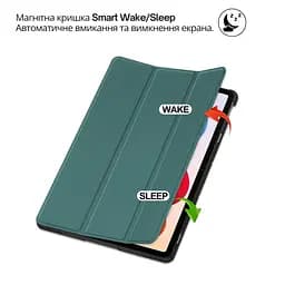 Чохол до планшета BeCover Smart Case Xiaomi Redmi Pad 2 Pro 12.1" Dark Green (714628) - мініатюра 5