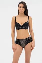 Бюстгальтер KRISTINA 019 136 08 Effetto Lingerie чорний-піон 75D