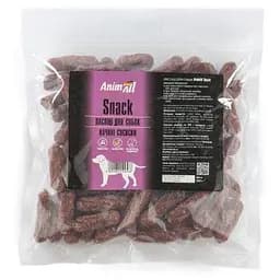Ласощі AnimAll Snack качині сосиски для собак 500 г