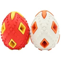 Игрушка для собак Croci Лола/ Мигель интерактивная резиновая 8 см