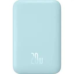Портативный аккумулятор Baseus Magnetic Mini Air Wireless 20W 6000mAh blue (P10059002313-00)