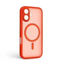 Чехол для Apple iPhone 17, Lush MagCase, оранжевый, противоударная панель-накладка из TPU и PC, полупрозрачный чехол с MagSafe (с магнитом), с защитой камеры, поддержка беспроводной зарядки, защита всего корпуса, ArmorStandart (ARM87483) - мініатюра 2
