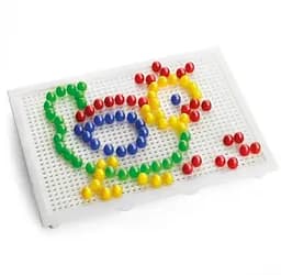 Мозаика Quercetti, 100 фишек (2122-Q)