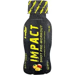 Передтренувальний комплекс IronFlex Impact Pre-Workout Shot Манго 120 мл
