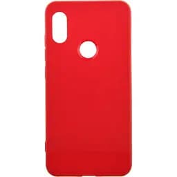 Чохол-накладка Toto Line 1.2mm TPU case Xiaomi Redmi Note 6 Pro Red
