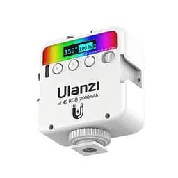 Відеосвітло Ulanzi VL49 Rechargeable Mini RGB Light 6W White (2586) (2586) - мініатюра 6