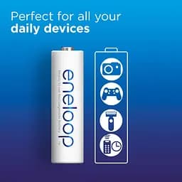 Акумулятор Panasonic BK-3MCDE/2CP Eneloop NI-MH AA 2000 мАг 2 шт. - мініатюра 3