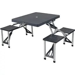 Стол Bo-Camp Basic со стульями серый (1404374)