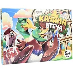 Настільна гра-бродилка Strateg Качина втеча українською мовою (30608)