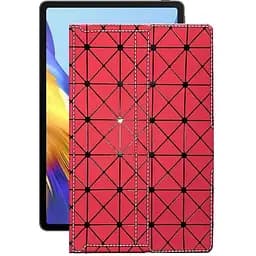 Чохол StatusCASE з екошкіри для планшету Honor Pad V6 Червоний ромб