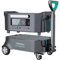 Marsriva HES20 модульна зарядна станція з базою 2200 Вт 2074Вт/г, 4xAC USB-C, UPS, LiFePO4 App (HES20_MARSRIVA) - мініатюра 3
