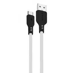 Кабель Proove Rebirth USB to Type-C 3A (1m) black/white