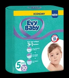 Подгузники Evy Baby 5 (11-25 кг), 30 шт.