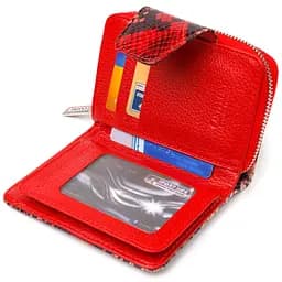 Жіночий шкіряний гаманець Canpellini 9.5х13.2х3 см acs0025114 - мініатюра 5