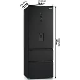 Холодильник Hisense RT641N4WFE1 (BCD 456WYR) (6895806) - мініатюра 4