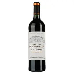 Вино Chateau du Cartillon Haut-Medoс Cru Bourgeois червоне сухе 0.75 л