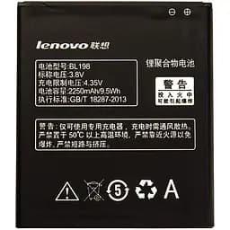 Акумулятор AAAA-Class Lenovo BL198 / A850