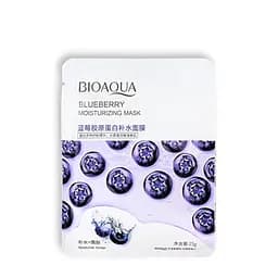 Маска для лица Увлажняющая Bioaqua Blueberry тканевая 23 г (BQY56563)