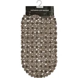 Килимок для ванної Eco Fabric Камінці 66х34 см прозоро-чорний (6634-004) - мініатюра 3