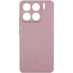 Чохол Silicone Cover Lakshmi Full Camera (AA) with logo для Xiaomi 15 Pro Рожевий / Pink Sand