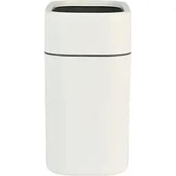 Мусорное ведро МВМ My Home без крышки 300х165х301 мм бело-серое (BIN-24 10L WHITE/GRAY)