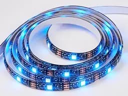 Світлодіодна стрічка Hoco DL30 RGB 4м + пульт (Чорна) - мініатюра 9
