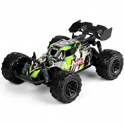 Радіокерована гоночна машина S 757 E, масштаб 1:20, акумулятор 3.7V, пульт 2.4 GHz, гумові шини, Зелена