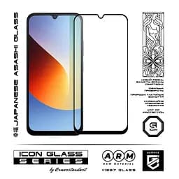 Захисне скло для Xiaomi Redmi A7 Pro 4G, Icon, 2.5D загартоване скло, повне проклеювання, глянсове, удароміцне, з олеофобним покриттям, сумісне з чохлами, міцність 9H, проста установка, ArmorStandart (ARM91138) - мініатюра 2