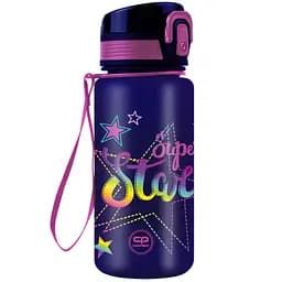Пляшка для води СoolPack Brisk Stars 400 мл рожево-синя (Z17960)