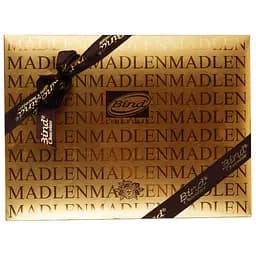 Набір шоколаду Bind Madlen Gold чорний та молочний 370 г