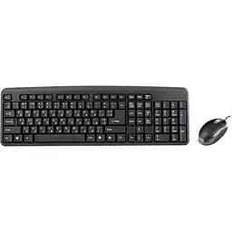 Комплект HQ-Tech KM-102 USB+PS/2 black