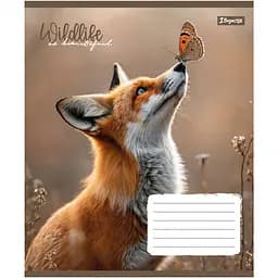 Набір зошитів 1 Вересня Wildlife is beautiful А5 18 аркушів у лінію 25 шт. (769145) - мініатюра 2