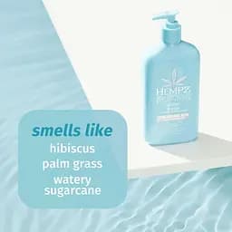 Молочко зволожуюче з гіалуроновою кислотою "Оушен Бріз" Ocean Breeze Herbal Body Moisturizer with Hyaluronic Acid Hempz 500 ml - мініатюра 2