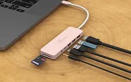 USB-Хаб j5create JCD373ER-N, USB Type-C 6-в-1 (JCD373ER-N) - мініатюра 4