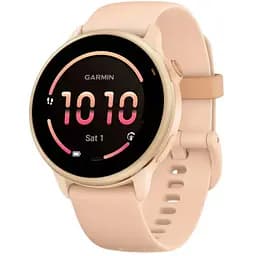 Смарт-годинник Garmin Vivoactive 6 GPS Pink Dawn/P. Dawn Metallic