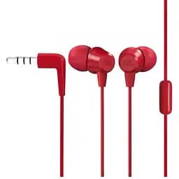 Навушники з мікрофоном JBL C100SI Red - мініатюра 3