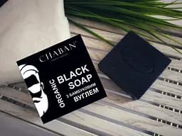 Органічне чоловіче мило З бамбуковим вуглем For Men Chaban 100 г - мініатюра 2