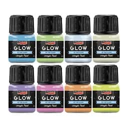 Акрилові фарби Pentart для декору Glow in the dark, Блакитна, 30 мл (5997412761443) - мініатюра 2