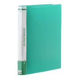 Папка пластиковая А4 с 2-мя кольцами 25мм, BM.3161-99 JOBMAX (4823078953094) Зелёный