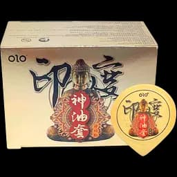 Презервативы Olo Gold Indian god oil 10 шт. (ROZ6501053489)
