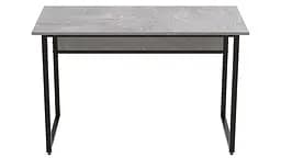 Стіл письмовий Коді Ferrum-decor 75x140x70 Чорний метал ДСП Бетон 16 мм (FRD-106609) - мініатюра 3