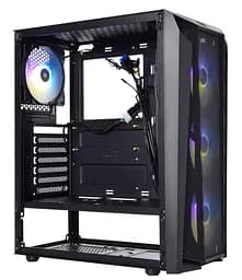 Корпус QUBE BOREY V2.0 ARGB Black (BOREY_F5NU3_V2.0) - мініатюра 12