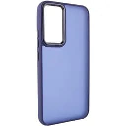 Чехол TPU+PC Lyon Frosted для Xiaomi Redmi Note 11 Pro 4G/5G/12 Pro 4G Navy Blue
