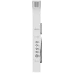 Душова панель Corsan Kaskada white A014MWH, Білий - мініатюра 2