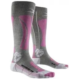 Носки X-Socks Apani Socks Wintersports Women 41-42 Серый/Розовый (1068-AP-WS03W20W 41-42 B343)