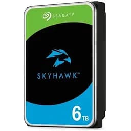 Жорсткий диск 3.5` 6Tb Seagate SkyHawk, SATA3, 256 Мб, 5400 об/хв (ST6000VX009)
