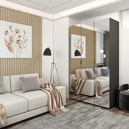 Комплект Doros Гелар Графіт 3 Дзеркала 117х49.5х203.4 (42002167)