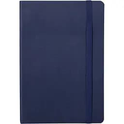 Блокнот діловий Buromax Color Tunes А5 96 арк. в клітинку обкладинка штучна шкіра синій (BM.295100-02)