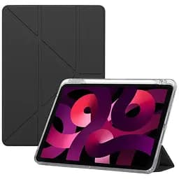 Обкладинка BeCover Ultra Slim Origami Transparent з кріпленням Apple Pencil для Apple iPad Air 4/5 2020/2022 10.9" Black (711102)