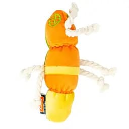 Игрушка мягкая для собак Agility муравей на хлопковом белом канате 16.5 см (30007-8)